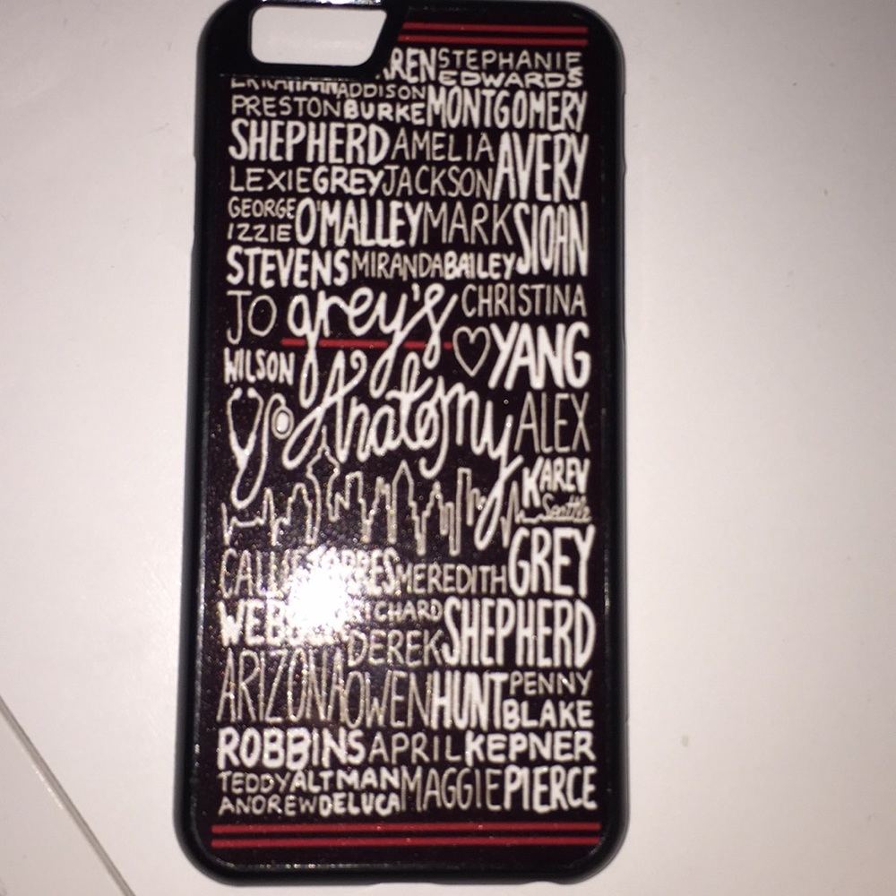 iPhone 6 Greys Anatomy phone case